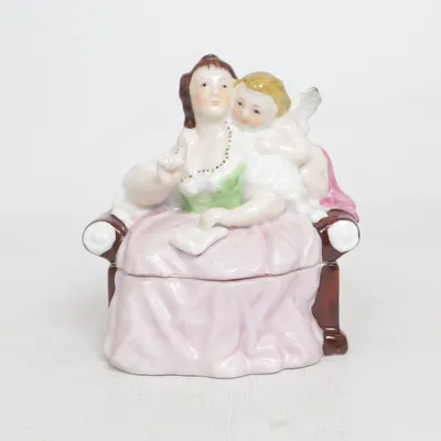 Figurine en porcelaine (Multicolore)