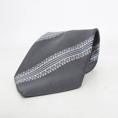 Stropdas (Blauw, Grijs) van Basic Concept Polyester