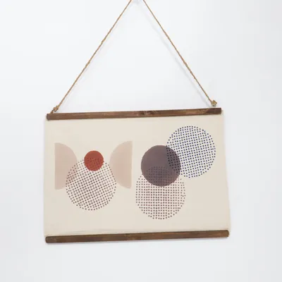 Wall decor (Beige, Multicolored) from Indiska