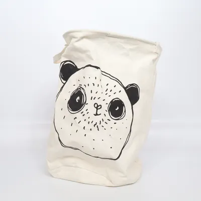 Tvättkorg (Vit, Svart)