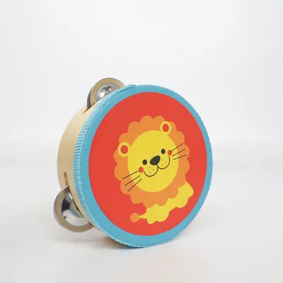 Trumma (Beige, Blå, Silverfärgad)