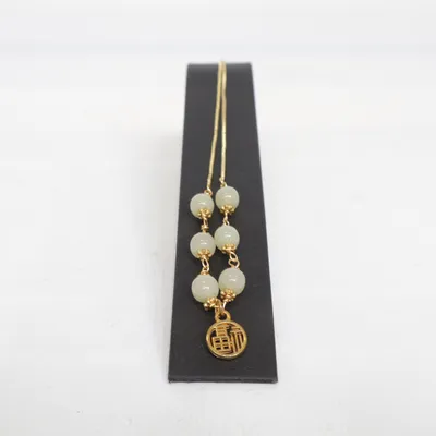 Armbånd (Guld, Grøn) Ukendt metal