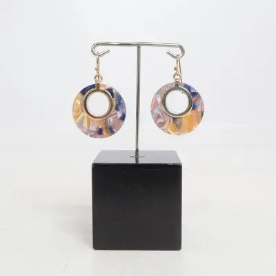 Boucles d'oreilles (Multicolore) Métal inconnu