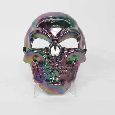 Masquerade-masker (Groen, Meerkleurig)