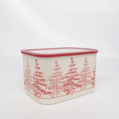 Burk (Vit, Röd) från Tupperware