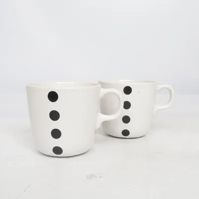 Mugg (Vit, Svart) från IKEA