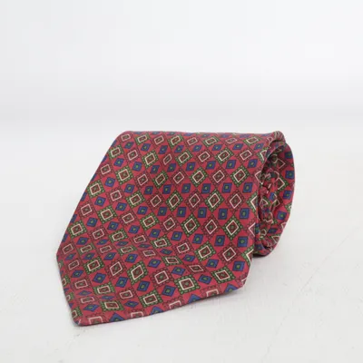Stropdas (Rood, Meerkleurig) van Gents Zijde