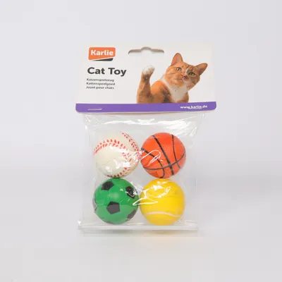 Kattenspeelgoed (Wit, Geel, Groen, Oranje) van Karlie