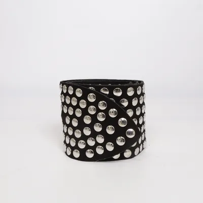 Ceinture (Noir, Argent) de IRO Cuir