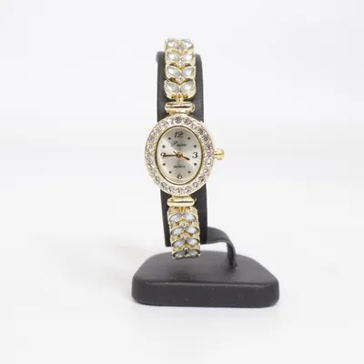 Armbandsur (Guldfärgad, Transparent)