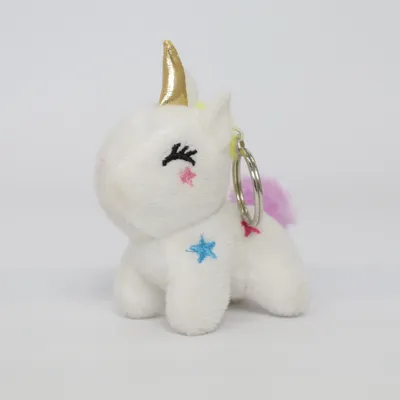 Nyckelring (Vit, Flerfärgad)