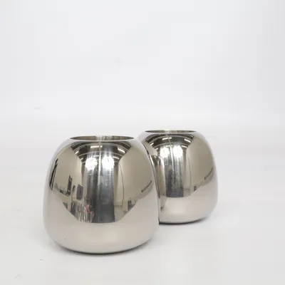 Ljusstake (Silverfärgad) från Stelton