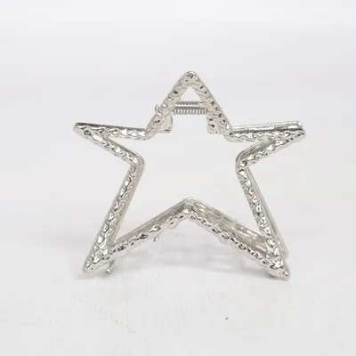 Hårklämma (Silverfärgad)