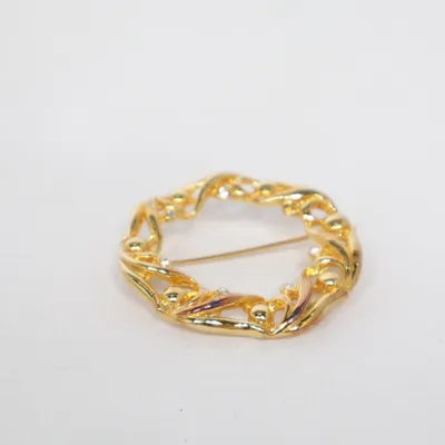 Brooch (mit Strasssteinen) Unknown metal