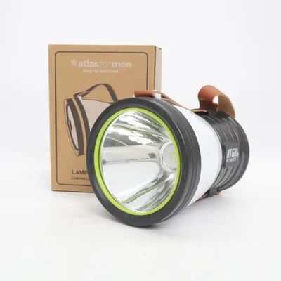 Lampe de poche (Noir, Jaune) de Atlas for Men