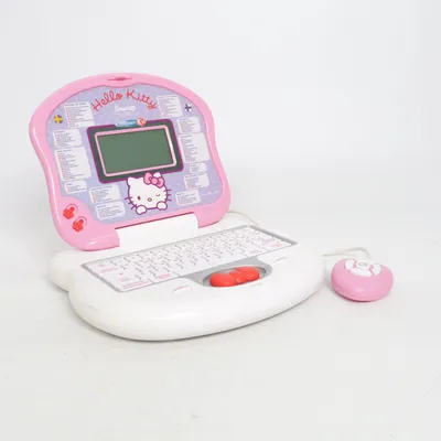 Toy computer (Pink, White) from Clementoni