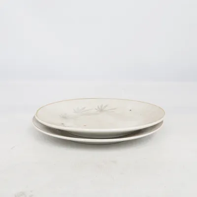 Tallrik (Vit) från Mitterteich Bavaria