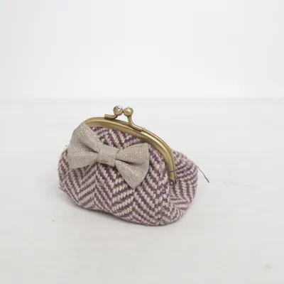 Portmonnä (Lila, Beige) från Lisbeth Dahl Bomull, Polyester
