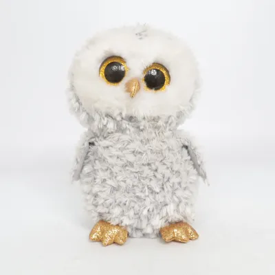 Soft toy (Gray, White, Gold) from Beanie Boos Ty