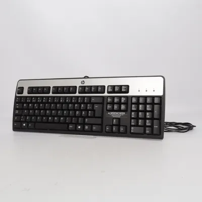 Tangentbord (Svart, Silverfärgad) från HP