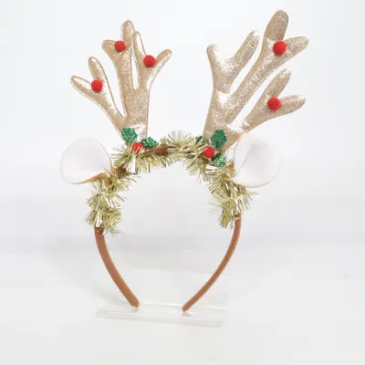 Maskeradtillbehör (Guldfärgad, Vit, Brun, Röd, Grön)