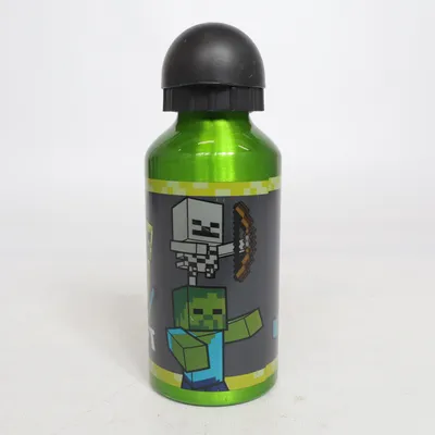 Water bottle (Green, Multicolored) from Minecraft