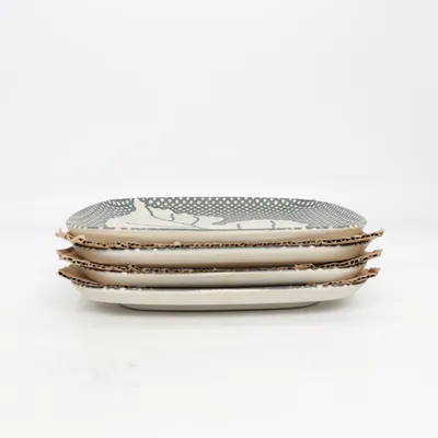 Tallrik (Vit, Svart) från House Doctor