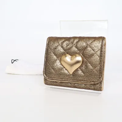 Plånbok (Guldfärgad) från Moschino Cheap and Chic