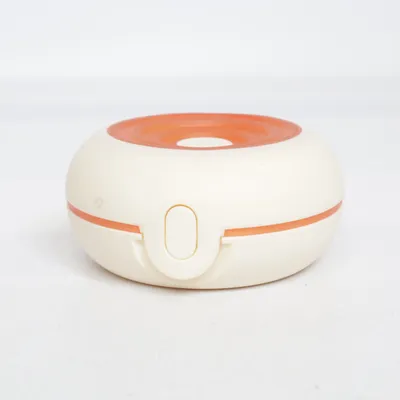 Burk (Orange, Vit) från Tupperware