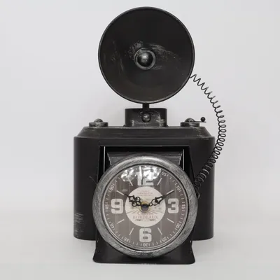 Wall clock (Black, Multicolored)