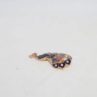 Broche (Or, Multicolore) Métal inconnu