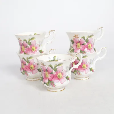 Tasse à café (Prairie Rose) de Royal Albert
