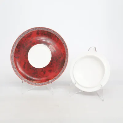 Small plate (Red) from Tea Logic