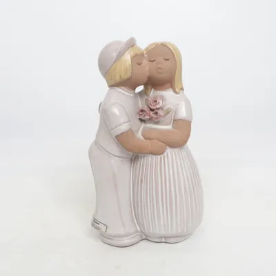 Figurine en porcelaine (Beige, Multicolore) de JIE Gantofta