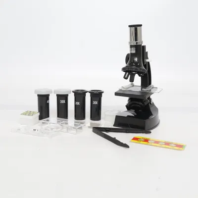 Mikroskop (Svart)
