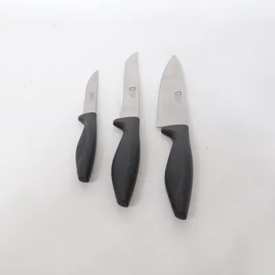 Knife set (Black, Silver) from Laser