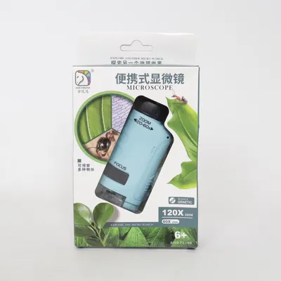Mikroskop (Blå, Svart)