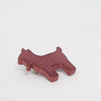 Broche (Bruin) Hout