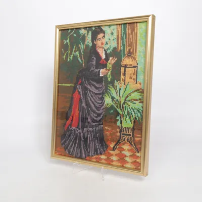 Broderad tavla
