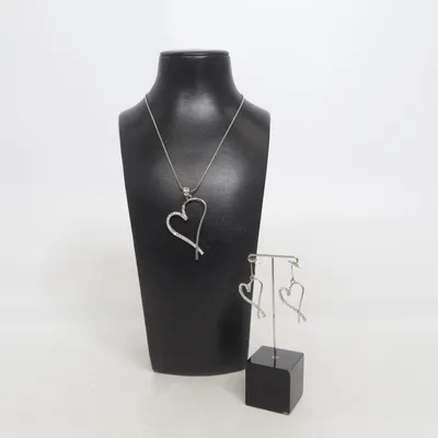 Jewelry set (Silver) from Montini Unknown metal
