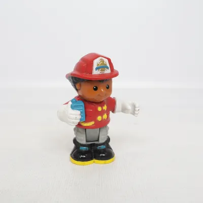 Leksaksfigur (Röd, Grå, Svart) från Fisher Price