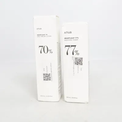 Skincare set (Heartleaf 77% Soothing Toner) van Anua