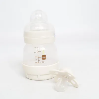 Nappflaska (Beige) från MAM