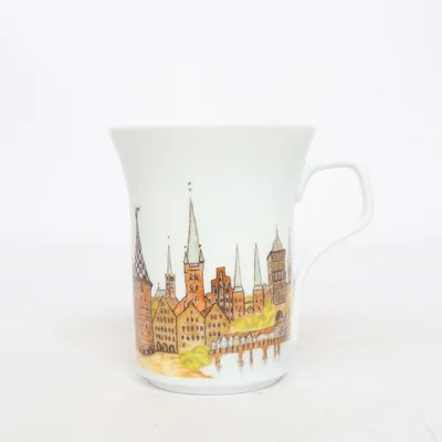 Mugg (Vit, Flerfärgad) från Company