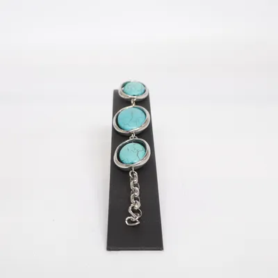Armbånd (Blå, Sølv) fra Bijou Brigitte Ukendt metal