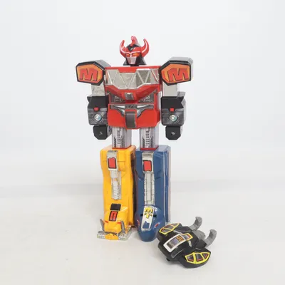 Toy figurine (Power Ranhgers Tyrannosaurus Dinozord) from Bandai