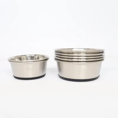 Matskål (HUNTER matskål i rostfritt stål - M: 550 ml, Ø 14  cm, S: 350 ml, Ø 12  cm) från Hunter