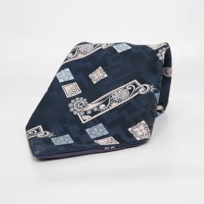 Tie (Blue, Multicolored) from Commodore Polyester