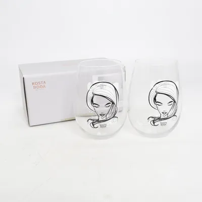 Drinking glass (Transparent) from Kosta Boda