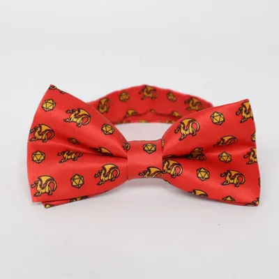 Bow tie (Red, Multicolored) from Black Tie Geek Polyester